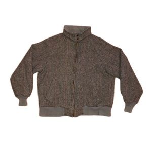 Vintage Pendleton Wool Full Zip Bomber Jacket 90s